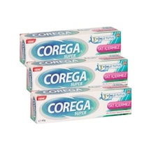 Süper Tat İçermez Diş Protezi Yapıştırıcı Krem 40 Gr X 3 Adet