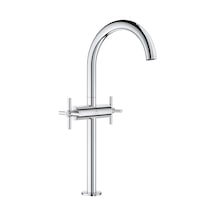Grohe Atrio Lavabo Bataryası, 1/2" XL-Boyut - 21149000 Gümüş