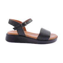 Dgn 3029 Kadin Bilekten Kalin Bantli Sandalet 3029-207-R1534 Siyah