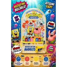 Pinball Sunger Bob Eğitici Retro Oyuncak Sarı