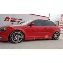 Audi A3 Tek Kapı Marşpiyel Takımı ---Fibersan Tuning