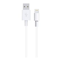Nettech NT-20 Plastik 100 CM Lightning Şarj Ve Data Kablosu Beyaz