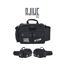Fujin Ajime Bel Çantası Black - Balıkçı Çantası-10373