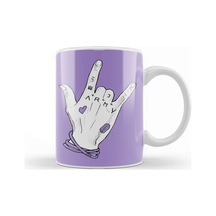 Bts Army Bts Jungkook's Hand Kupa Bardak Porselen Karışık
