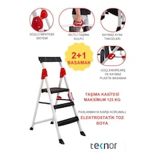 Extreme Plastik Basamaklı Metal Merdiven