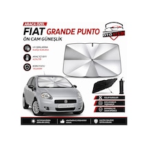 Fiat Grande Punto Şemsiye Tip Ön Cam Güneşliği Katlanabilir Uv Korumalı Araç Cam Güneşlik