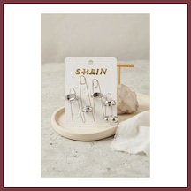 Storeşahin Gümüş Renk Pirinç Bohem Yüzük Kombini Byk4267 Shn0720