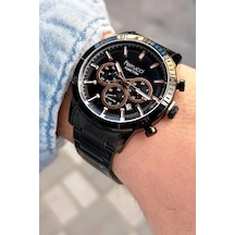 Ferrucci Fc-32520 Siyah Renk Fonksiyonları Aktif Çelik Erkek Kol Saati Kasa Çap 43mm