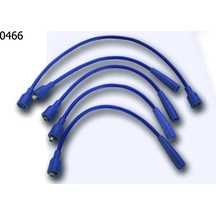 Unuvar 0466 Buji Bobin Kablosu Takım Siyah Renault R12 7702128466 1 Takım