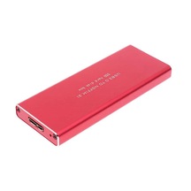 Keepro USB 3.0 to M.2 NGFF SSD Harici Harddisk Kutusu Kırmızı