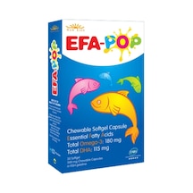 New Life Newlife Efa Pop 30 Kapsül Çiğnenebilir Balık Yağı