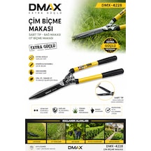 Dmax Dmx-4228 Çim Biçme Makası Sabit Tip Bağ Makası Ot Biçme Makası Extra Güçlü