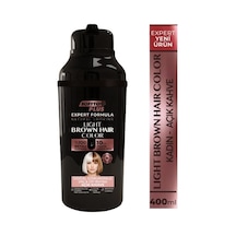 Softto Plus Expert Women Light Brown Hair Color Açık Kahverengi Geliştirilmiş Formül Doğal Görünüm 400 Ml