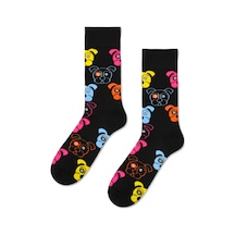 Carnaval Socks Köpekler Desenli Renkli Çorap Çok Renkli