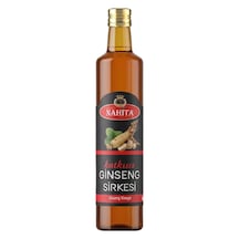 Nahita Ginseng Sirkesi 500 Ml - Doğal Fermente & Koruyucusuz Cam Şişe