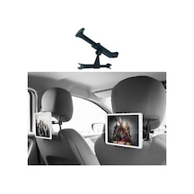 Oto Koltuk Arkası Telefon Tablet Tutucu Ayarlanabilir 360 Derece Dönebilen Pratik Stand Timya/go1395 204791