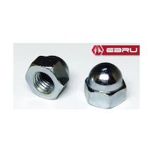 Altıköşe Kör Somun M6 - 10 Adet Çok Renkli