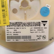 Crcw0603bc1m00tk100 1m 603 Smd Direnç 1000 Adet