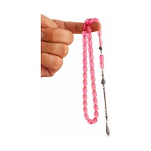 Erkek Hediyelik Özel Döküm Sıkma Kehribar Tesbih Kapsül Kesim Fuşya Renk Ahşap Kutulu Şık Tasarım Premium Tesbih Pembe - 907878845 Pembe - 907878845 Pembe