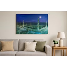 Zenviya21 Mescid-i Nebevi Duvar Tablosu Resmi - İslami Hediye Seçeneği 40x60 Cm Zenya785 4658124