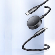 Mcdodo Ca-4210 1.5 M 60w 2'si 1 Arada Type-c To Type-c + Samsung Watch Uyumlu Kablosuz Şarj Cihazı