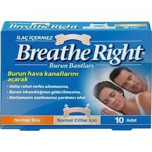 Breathe Right Burun Bandı Normal Boy 10'lu