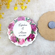 Ahşap Manet Nikah Hediyeliği 03 30 Adet