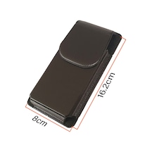 Alcatel OneTouch Idol 3 Kılıfı Bele Takılan Kemer Kılıf Bel Kemeri İçin Dik
