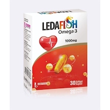 Ledapharma Ledafish Omega 3 1000Mg 30 Softgel Kapsül