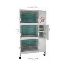 İstanbul Kafes Model 3Y Pvc Kuş Dolabı