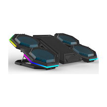 iDock F12 2600 RPM Yüksek Devirli Fan Gaming Laptop Soğutucu Stand