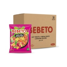 Jelibon 12 Li Paket 1 Kg Şeftali Kalp