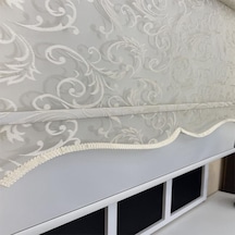 Storburada Çift Mekanizmalı Bej Tül Ekru Stor Perde Stb-133 Bej