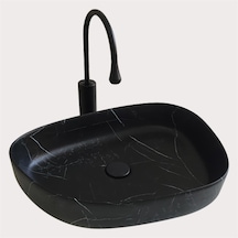 Eva Banyo Lena E-2107Sm Tezgah Üstü Porselen Lavabo