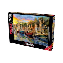 Anatolian 1500 Parçalık Puzzle - Liman Işıkları 4564
