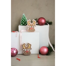 Star Bomb Christmas Bath Bomb Yılbaşı Koleksiyonu Geyik Banyo Topu Nem Bombası 2'li