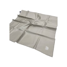 Levidor Düz Twill Ipek Eşarp - Taş Gri Taş Gri