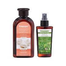 Tresan Sarımsak Onarıcı Bakım Şampuanı 300 ML + Tresan K.ağacı Özlü Saçtoniği 125 ML
