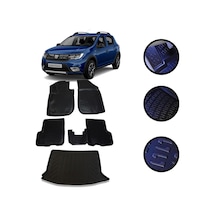 Dacia Sandero Hb 2012-2021 Arası 4D Havuzlu Oto Paspas Bagaj Set