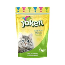Joker Tavuk Etli Tam Kuru Yetişkin Kedi Maması 1kg - 4 Adet Tarı