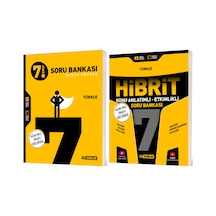 Hız 2027 7. Sınıf Türkçe Bağlam Temelli + Hibrit - Konu Anlatımlı Soru Bankası Seti 2 Kitap Maarif Model