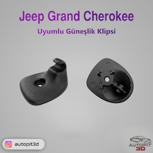 Jeep Grand Cherokee Uyumlu Güneşlik Klipsi Güneşlik Klipsi