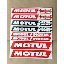 Motul Yapıştırma Sticker Seti 18 Parça A4 Boyutunda