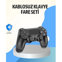 Mey İthalat Ps4 Uyumlu Kablosuz Oyun Kolu Ergonomik Çift Titreşimli