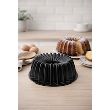Arden Döküm Kek Kalıbı 26cm Siyah Siyah