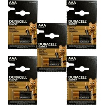 Duracell 1,5v Aaa Lr03/mn2400 İnce Pil Onlu Paket