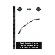 Özel Üretim Vücut İdman Antrenman Mb-14054 Lat Bar