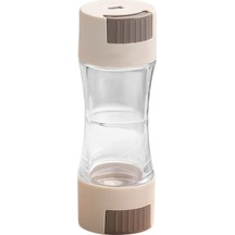 Haki Tuzluk Uygun Gıda Sınıfı Bpa İçermeyen Kantitatif Depolama Şişesi Baharat Kavanoz Aracı Mutfak Malzemeleri Haki Haki