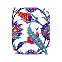 Armada Çini 20X25 CM Ac 313 Lale Desenli Kütahya Çini Seramik Kar
