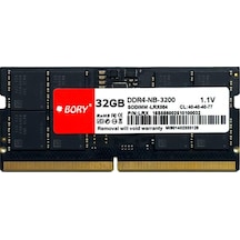 32 Gb Ddr4 3200mhz Bory Kutulu Nb